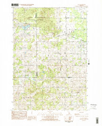 Download a high-resolution, GPS-compatible USGS topo map for Lucas, MI (1984 edition)