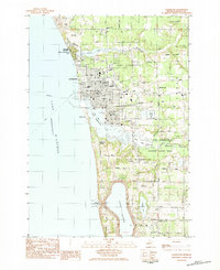 Download a high-resolution, GPS-compatible USGS topo map for Ludington, MI (1983 edition)
