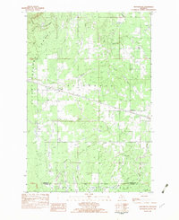 Download a high-resolution, GPS-compatible USGS topo map for Matchwood, MI (1983 edition)
