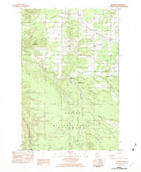 Download a high-resolution, GPS-compatible USGS topo map for McKeever, MI (1983 edition)