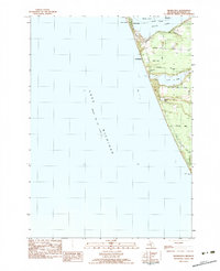 Download a high-resolution, GPS-compatible USGS topo map for Michillinda, MI (1983 edition)