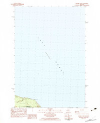 Download a high-resolution, GPS-compatible USGS topo map for Nilemile Point, MI (1983 edition)