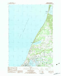 Download a high-resolution, GPS-compatible USGS topo map for Parkdale, MI (1983 edition)