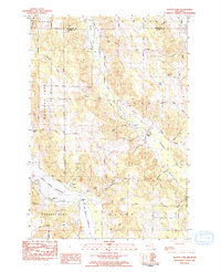 Download a high-resolution, GPS-compatible USGS topo map for Scotts Lake, MI (1984 edition)
