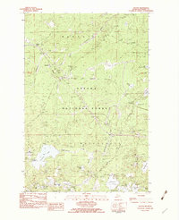 Download a high-resolution, GPS-compatible USGS topo map for Thayer, MI (1983 edition)