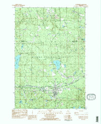 Download a high-resolution, GPS-compatible USGS topo map for Watersmeet, MI (1983 edition)
