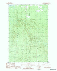 Download a high-resolution, GPS-compatible USGS topo map for Winona North, MI (1983 edition)