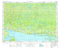 Download a high-resolution, GPS-compatible USGS topo map for Blind River, MI (1976 edition)