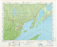 preview thumbnail of historical topo map of Keweenaw County, MI in 1968