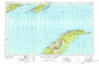 1958 Map of Ahmeek, MI, 1976 Print