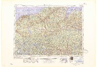 1960 Map of Crystal Falls, MI