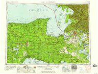 Download a high-resolution, GPS-compatible USGS topo map for Sault Sainte Marie, MI (1958 edition)