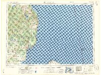 1958 Map of Tawas City