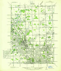 1936 Map of Birmingham