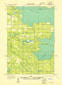 1931 Map of Blaney NE