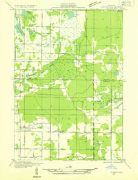 preview thumbnail of historical topo map of Oceana County, MI in 1931
