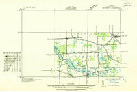 Download a high-resolution, GPS-compatible USGS topo map for Davisburg, MI (1936 edition)