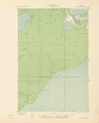 1939 Map of Deer Lake