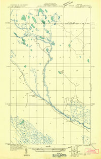 Download a high-resolution, GPS-compatible USGS topo map for Driggs Lake NE, MI (1931 edition)
