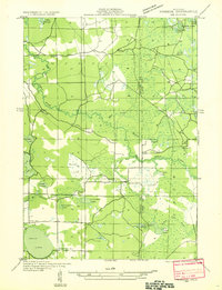 1932 Map of Freesoil SE