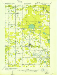 1931 Map of Mason County, MI