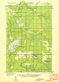 1931 Map of Gilchrist NE