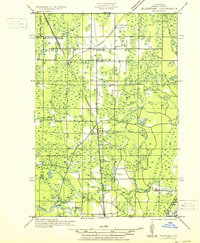 Download a high-resolution, GPS-compatible USGS topo map for Gladstone NE, MI (1932 edition)