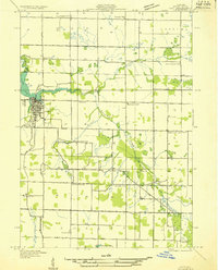 1931 Map of Oceana County, MI
