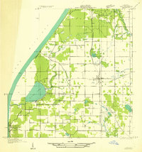 1931 Map of Oceana County, MI