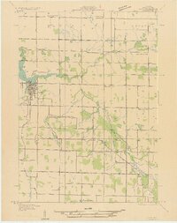 preview thumbnail of historical topo map of Hart, MI in 1931