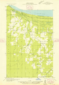 1932 Map of Harvey NE
