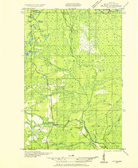 Download a high-resolution, GPS-compatible USGS topo map for Helena NW, MI (1951 edition)