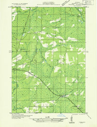 Download a high-resolution, GPS-compatible USGS topo map for Helena SW, MI (1932 edition)