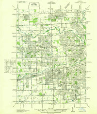 Download a high-resolution, GPS-compatible USGS topo map for Inkster, MI (1936 edition)