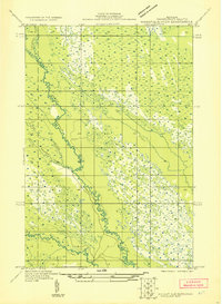 Download a high-resolution, GPS-compatible USGS topo map for Manistique River NW, MI (1931 edition)