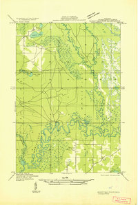 Download a high-resolution, GPS-compatible USGS topo map for Manistique River SW, MI (1931 edition)