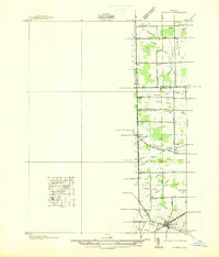 Download a high-resolution, GPS-compatible USGS topo map for Maybee, MI (1936 edition)