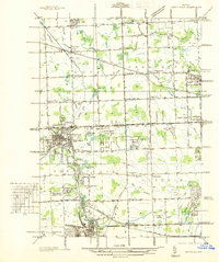 preview thumbnail of historical topo map of Northville, MI in 1936