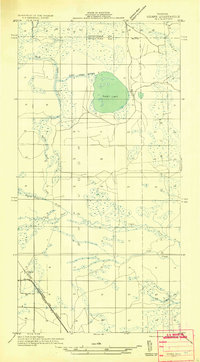 Download a high-resolution, GPS-compatible USGS topo map for Ozark SE, MI (1931 edition)