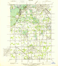 1936 Map of Pontiac South