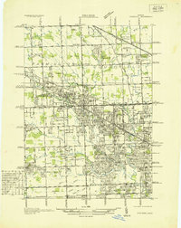 1936 Map of Redford