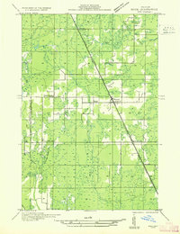 Download a high-resolution, GPS-compatible USGS topo map for Rock SW, MI (1932 edition)