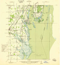 1936 Map of Rockwood
