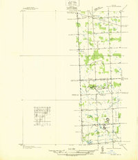 Download a high-resolution, GPS-compatible USGS topo map for Salem, MI (1936 edition)
