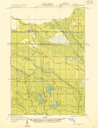 1931 Map of Shingleton SW