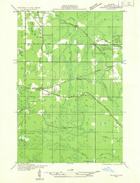 Download a high-resolution, GPS-compatible USGS topo map for Skandia SW, MI (1932 edition)