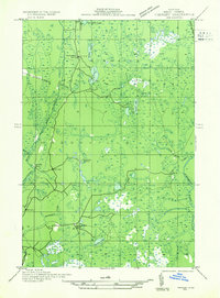 Download a high-resolution, GPS-compatible USGS topo map for Trenary SE, MI (1932 edition)