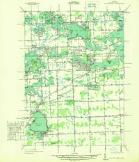 Download a high-resolution, GPS-compatible USGS topo map for Walled Lake, MI (1936 edition)