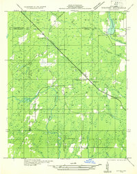 1932 Map of Menominee County, MI