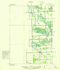 Download a high-resolution, GPS-compatible USGS topo map for Wixom, MI (1936 edition)